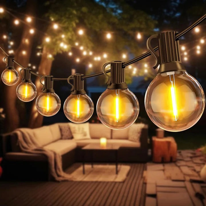 Outdoor Decorative LED String Lights for Patio and Garden