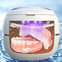 Ultrasonic Denture Cleaning Device with Vibration Technology