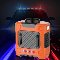 Portable Clip On Fan with 3 Speed Cooling and LED Light
