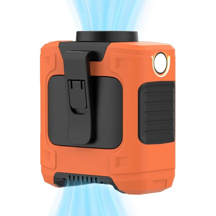 Portable Clip On Fan with 3 Speed Cooling and LED Light