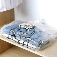 Space Saving Hanging Vacuum Seal Storage Bags, Set of 4 for Wardrobe Organization