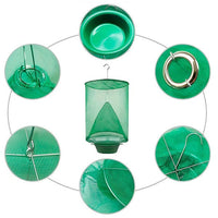 Outdoor Fly Trap Catcher with Refillable and Reusable Design