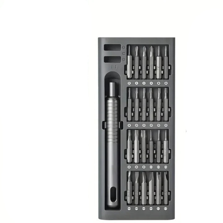 Compact Precision Screwdriver Kit with 48 Bits for Repair and Electronics