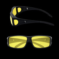 Anti-Glare Polarized Driving Glasses with Enhanced Low-Light Vision