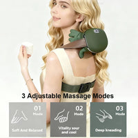 4D Shiatsu Neck and Back Massager with Heat Function
