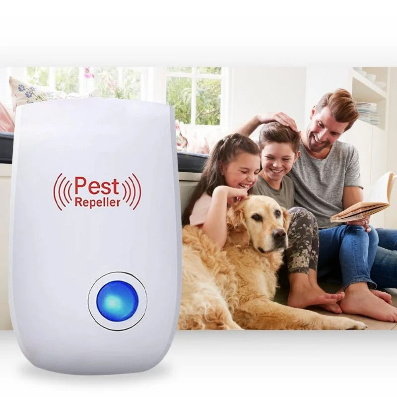 Indoor Ultrasonic Pest Repeller with Fly Control Technology