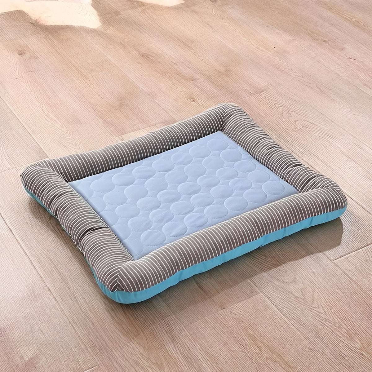 Portable Dog Cooling Mat Bed with Breathable Ice Silk Fabric