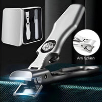 Stainless Steel Travel Nail Clipper with Compact Portable Design