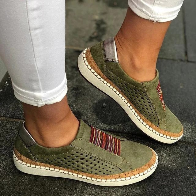 Wide Toe Box Sandals for Women with Arch Support and Slip On Design