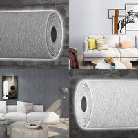 Peel and Stick Textured Wall Covering with Self Adhesive Backing