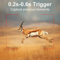 Outdoor Trail Camera with PIR Sensor and HD Night Recording