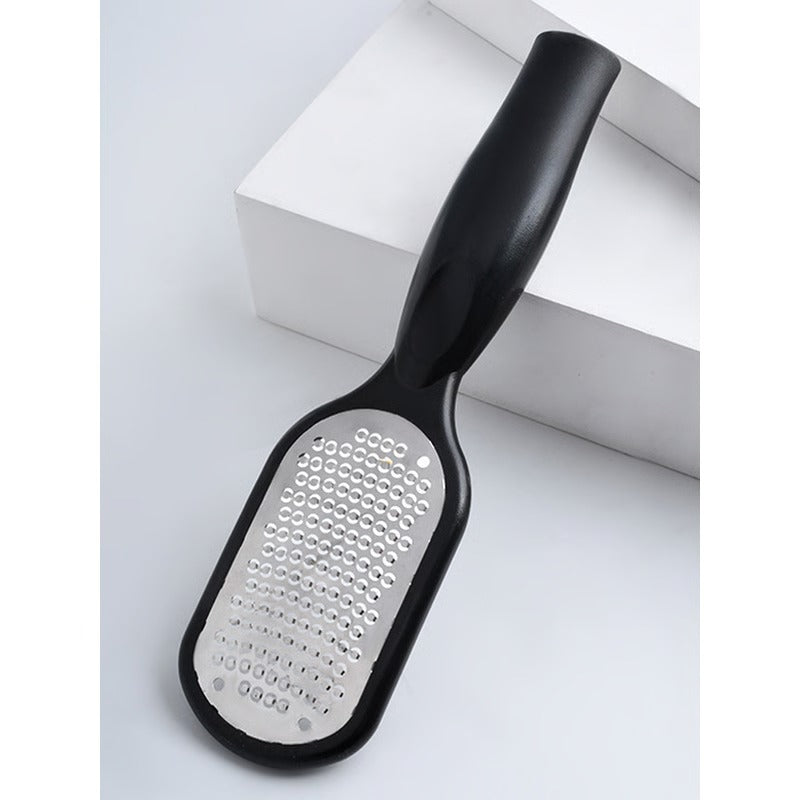 Stainless Steel Heel Scraper with Coarse Surface for Dead Skin and Callus Removal