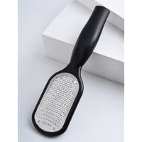 Stainless Steel Heel Scraper with Coarse Surface for Dead Skin and Callus Removal