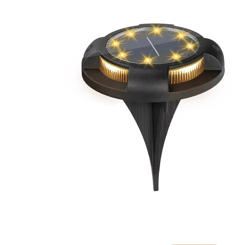 Solar Multicolor LED Ground Lights for Garden and Outdoor Decor