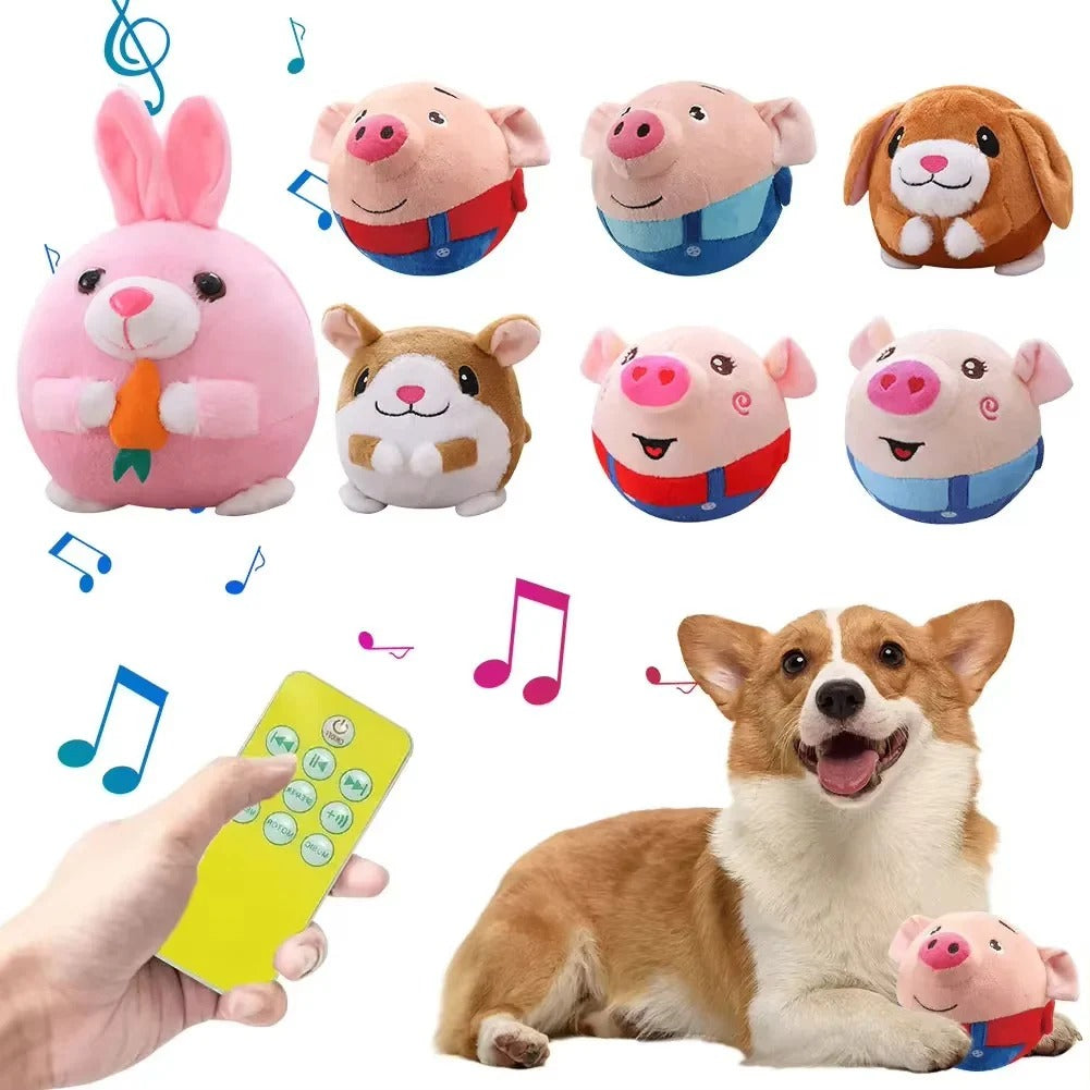 Self Moving Dog Ball with Built In Music and Vibration for Play Use