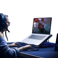 Laptop Cooling Pad with 6 Fan Ventilation for Desktop Use