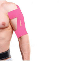 Kinesiology Athletic Tape for Shoulder Support and Muscle Recovery, Pre Cut Waterproof Sports Wrap