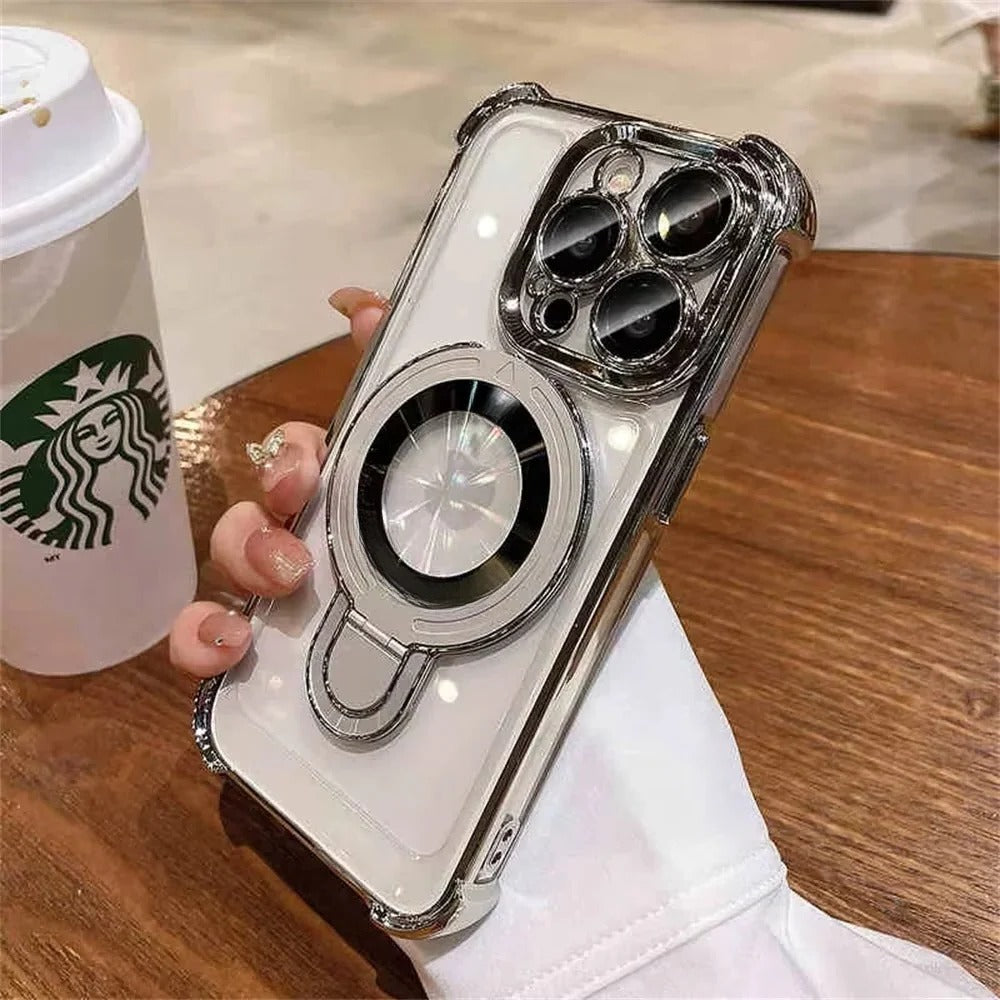 MagSafe Compatible iPhone Case with Built In Kickstand