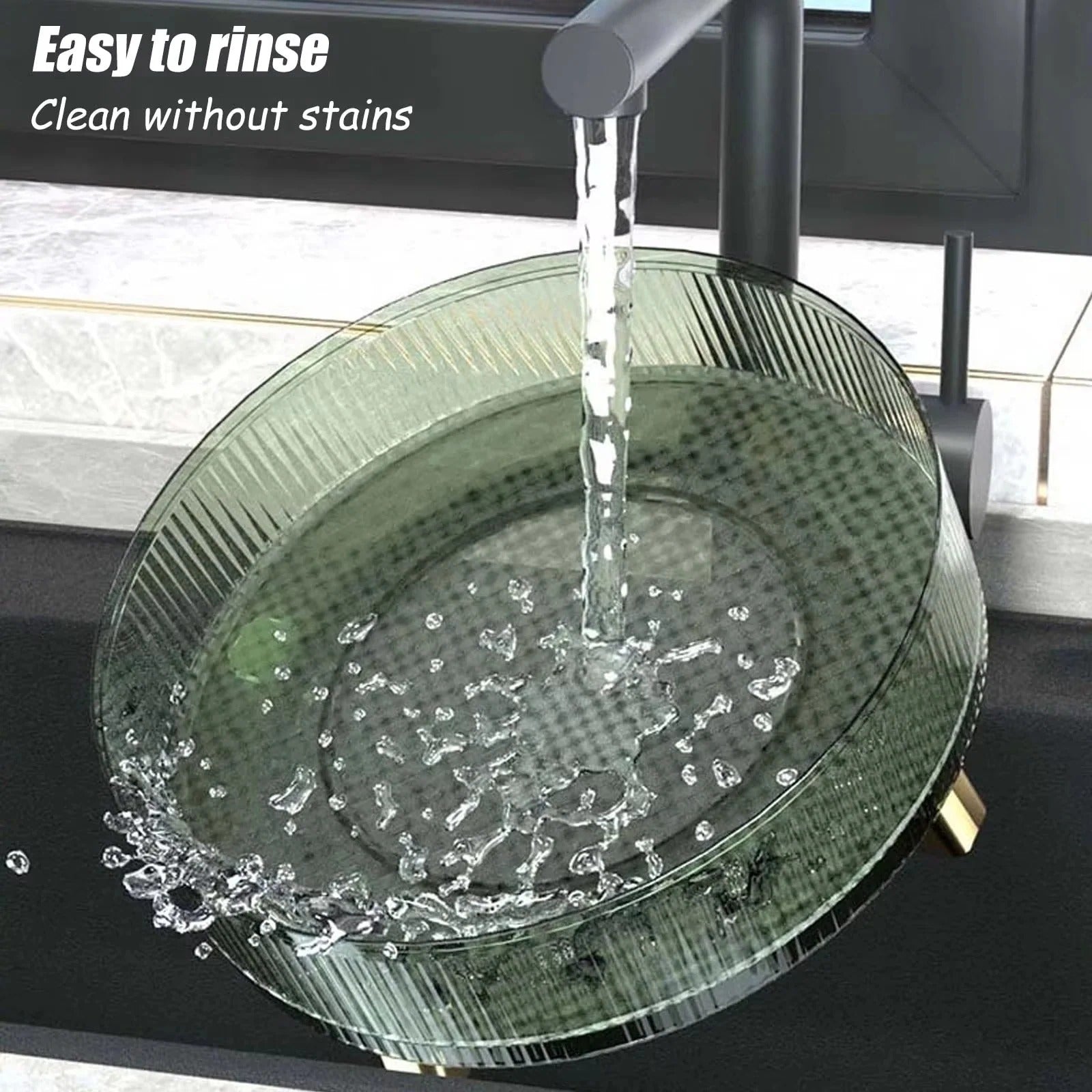 Rotating Makeup Organizer with 360 Degree Base for Vanity and Counter Use