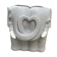 Small Cartoon Resin Planter for Indoor Desk Shelf and Windowsill Decor