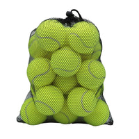 Practice Tennis Ball with Mesh Carrying Bag and Standard Size, Set of 20
