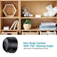 WiFi Mini Camera with Magnetic Mount and HD Recording