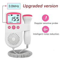 Handheld Baby Sound Listener with LCD Display and Speaker