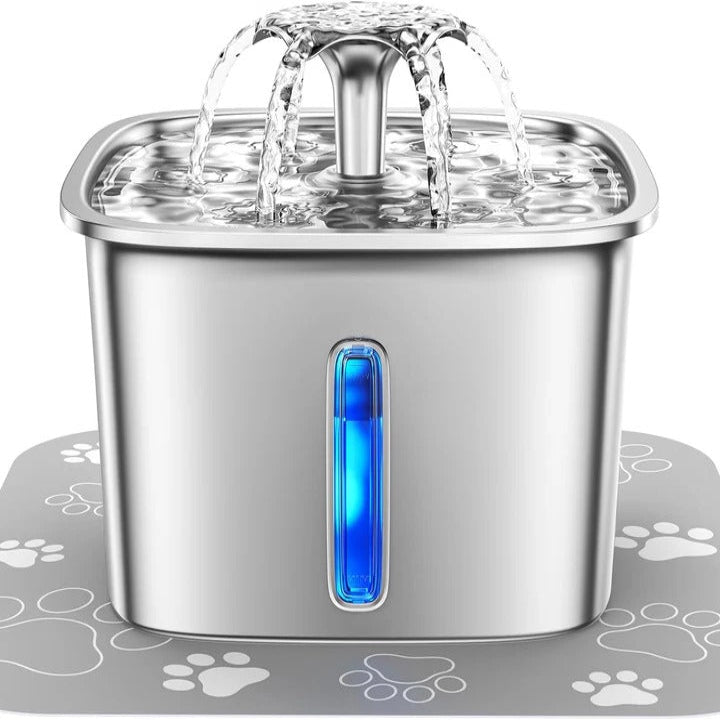 Stainless Steel Ca Drinking Fountain with Low Noise Pump