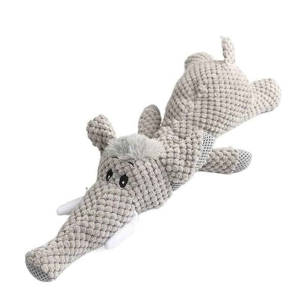Rugged Plush Toy and Sturdy Fabric Plaything for Pets