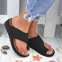 Orthopedic Platform Sandals with Spacious Toe Design