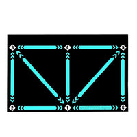 Football Training Mat with Guided Video Workout Program