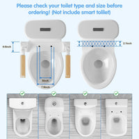 Adjustable Toilet Safety Rail with Support Handles