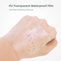 Transparent Waterproof PU Adhesive Bandages for Tattoo and Shower Protection Support