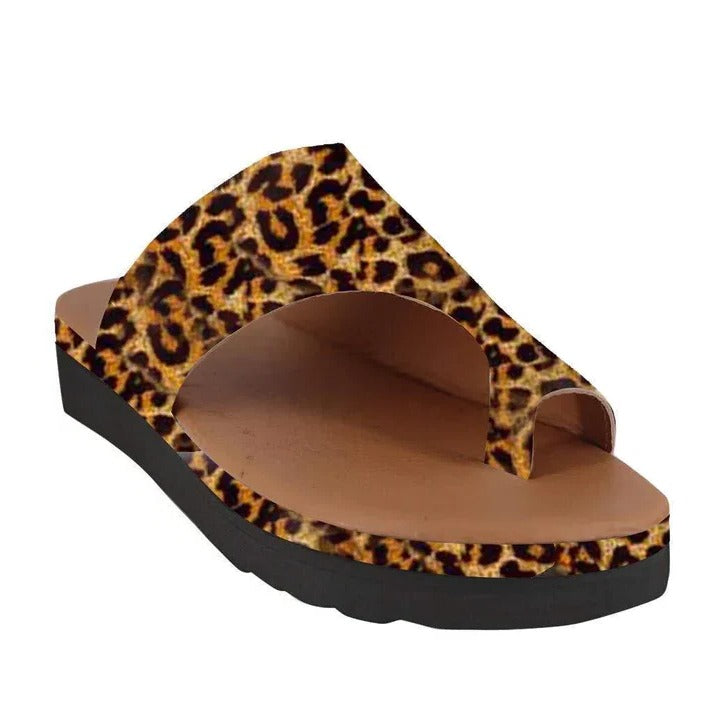 Orthopedic Platform Sandals with Spacious Toe Design