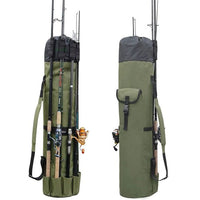 Shoulder Strap Portable Fishing Rod and Tackle Bag Organizer