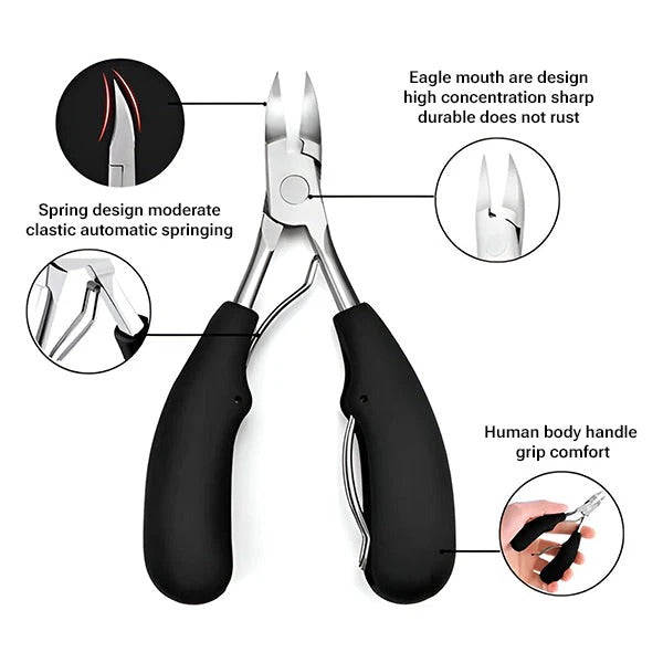 Stainless Steel Nail Grooming Kit for Hands and Feet