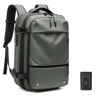 Backpack with Internal Compression System and Structured Design