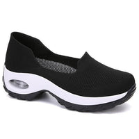 Ladies Breathable Mesh Sneakers with Orthopedic Arch Support and Air Sole