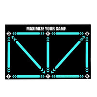 Football Training Mat with Guided Video Workout Program