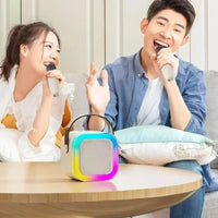 Wireless Karaoke Machine with Bluetooth Speaker and Microphone Input