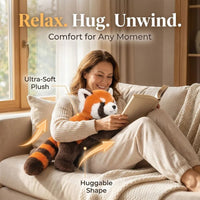 Red Panda Weighted Plush Animal for Sensory Comfort