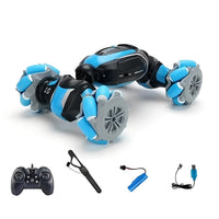 Gesture Control Stunt RC Car with Double Sided Driving Design