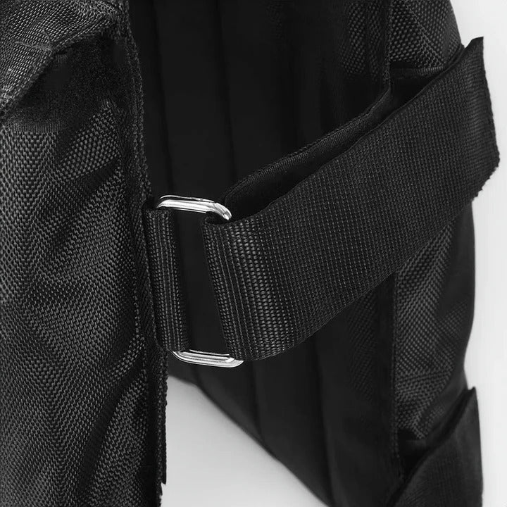 Exercise Training Vest with Weight-Ready Adjustable Design