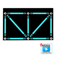 Football Training Mat with Guided Video Workout Program