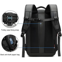 Backpack with Internal Compression System and Structured Design