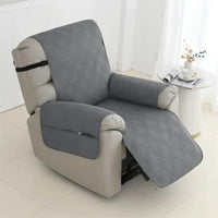 Pet Friendly Quilted Recliner Cover, Water Resistant Armchair Slipcover