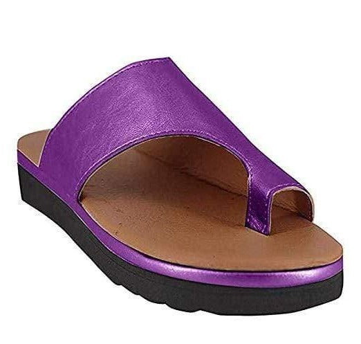 Orthopedic Platform Sandals with Spacious Toe Design