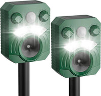 Outdoor Ultrasonic Animal Repeller with 5 Frequency Modes