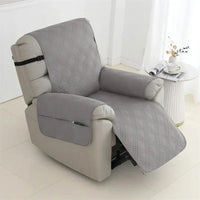 Pet Friendly Quilted Recliner Cover, Water Resistant Armchair Slipcover