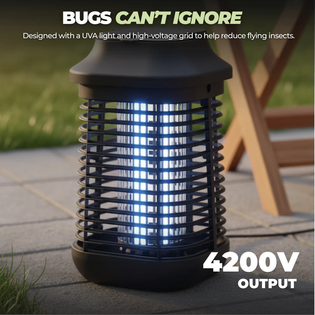 Electric Insect Trap with UV Tube for Home Patio and Outdoor Spaces